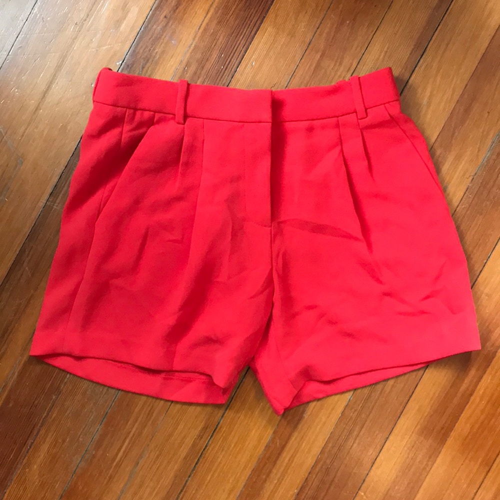 NWOT J. crew silk shorts